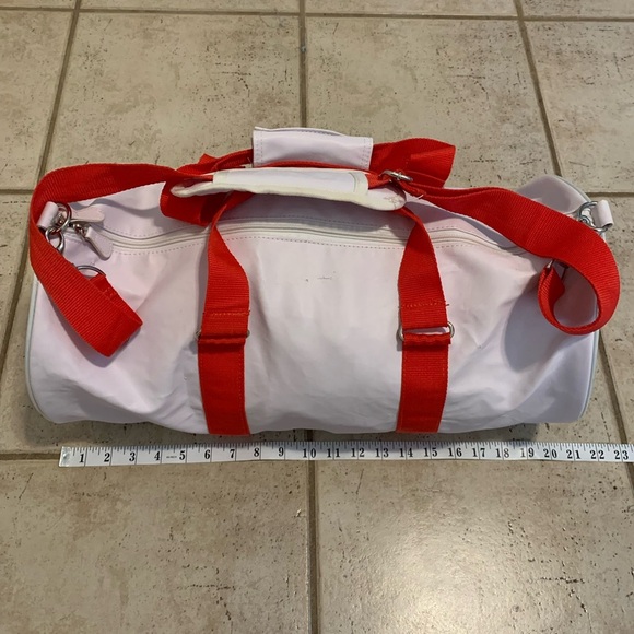 Lacoste Parfums Duffel Bag - White and Red - Picture 9 of 14
